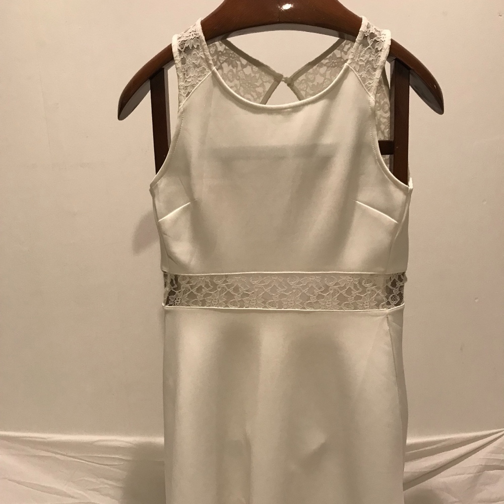 white dress